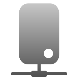 Network Hard Data Disk On Icon 256x256 png